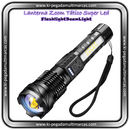 Lanterna Zoom Tático Super Led [FlashlightBeamLight]