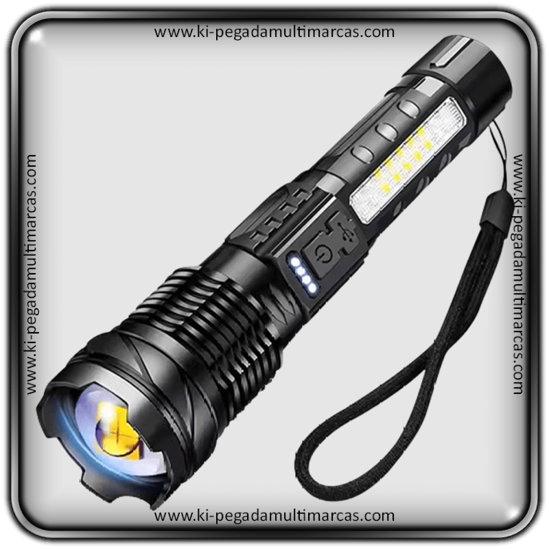 Lanterna Laser Titanium Super LED M-GT50